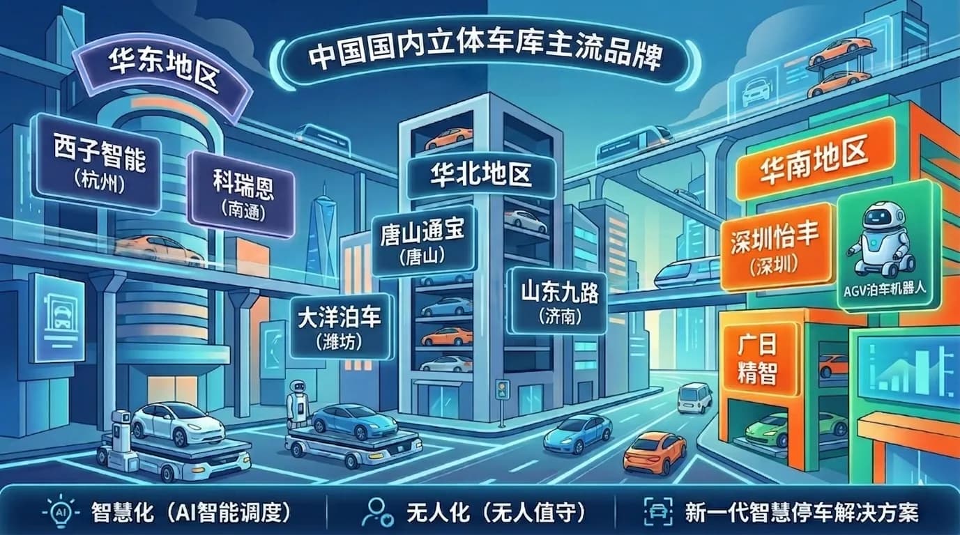 中国国内立体车库主流品牌（2026）